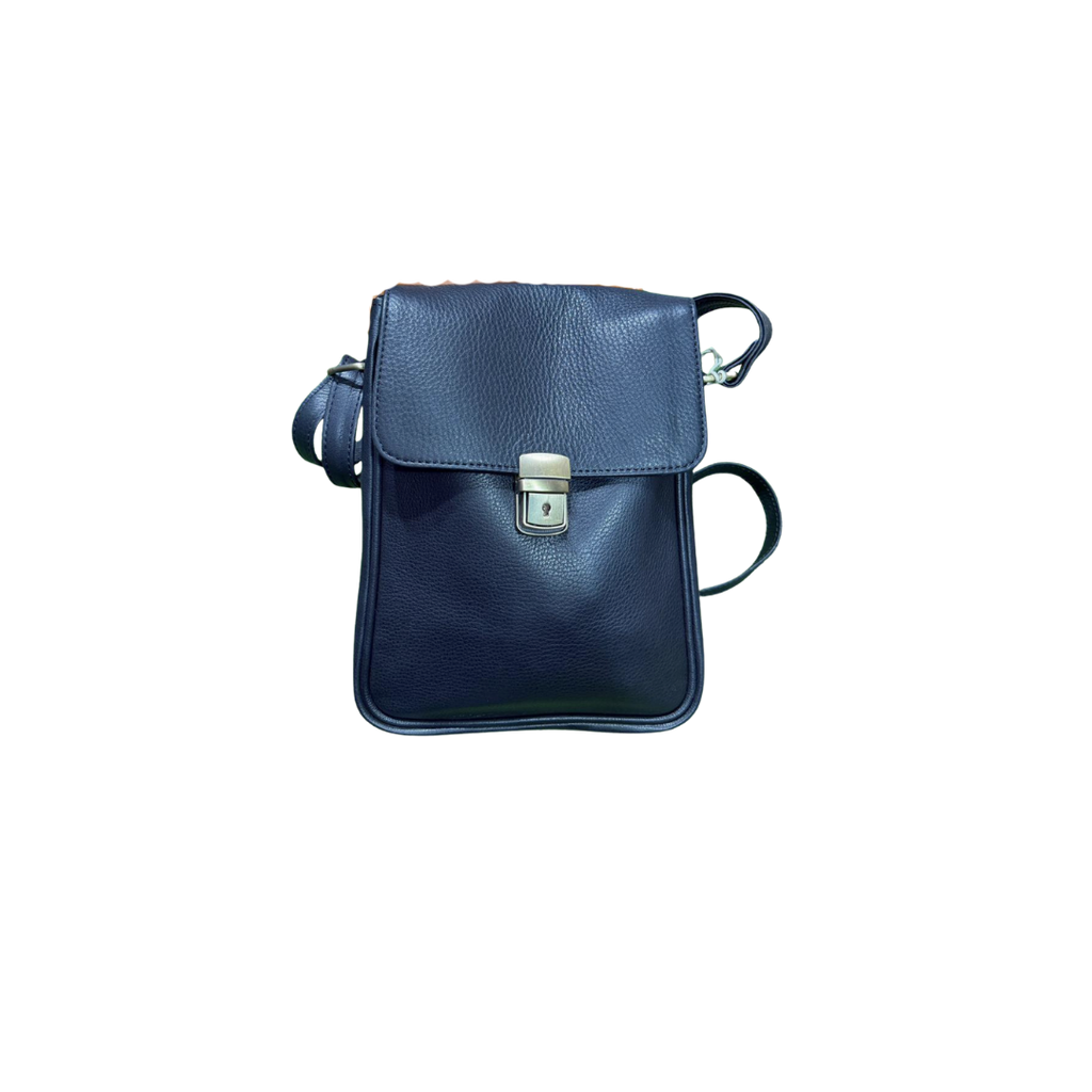 The LB-0801 Crossbody Bag — Black