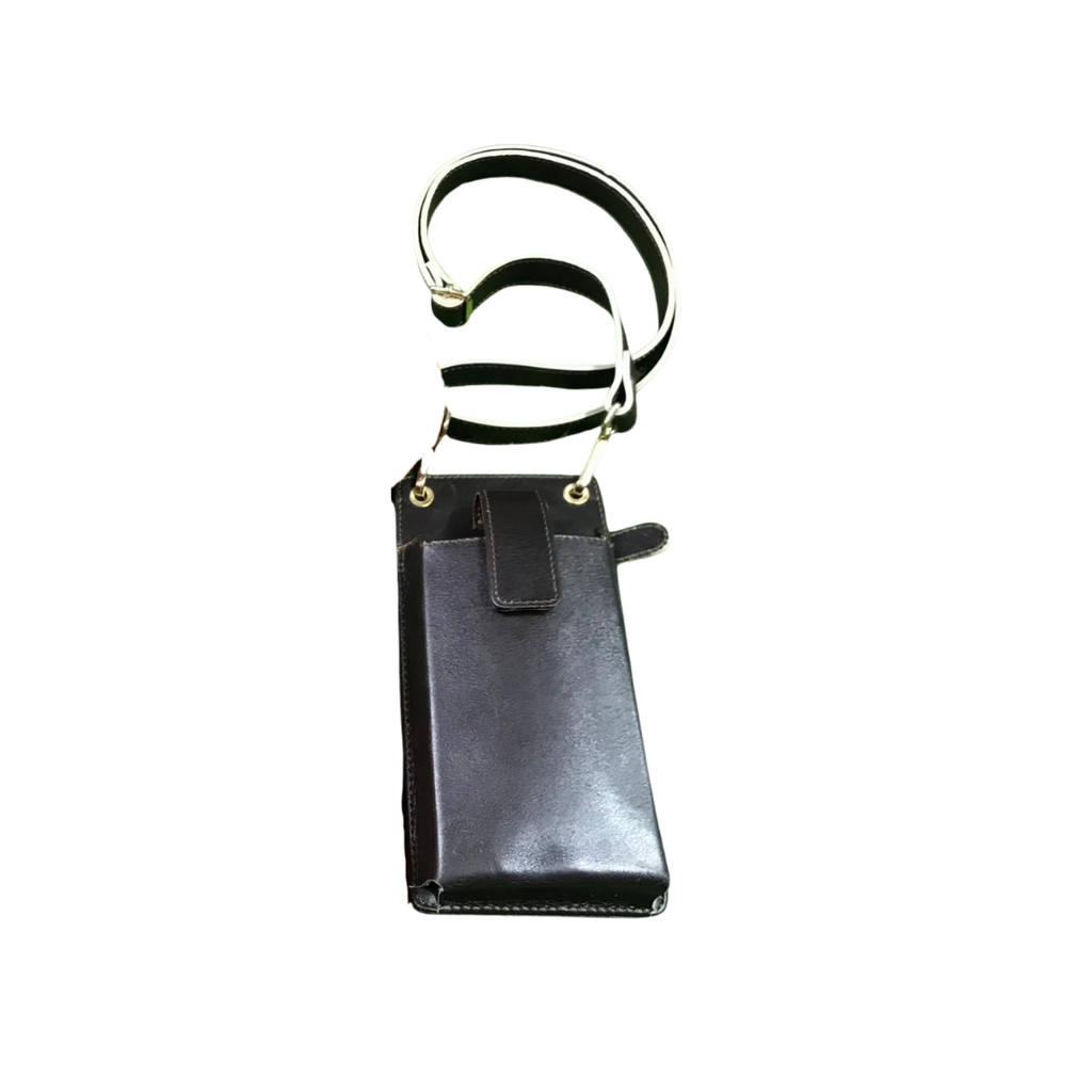 The LB-0802 Crossbody Bag — Black