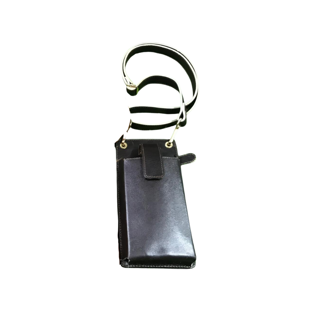 The LB-0802 Crossbody Bag — Black