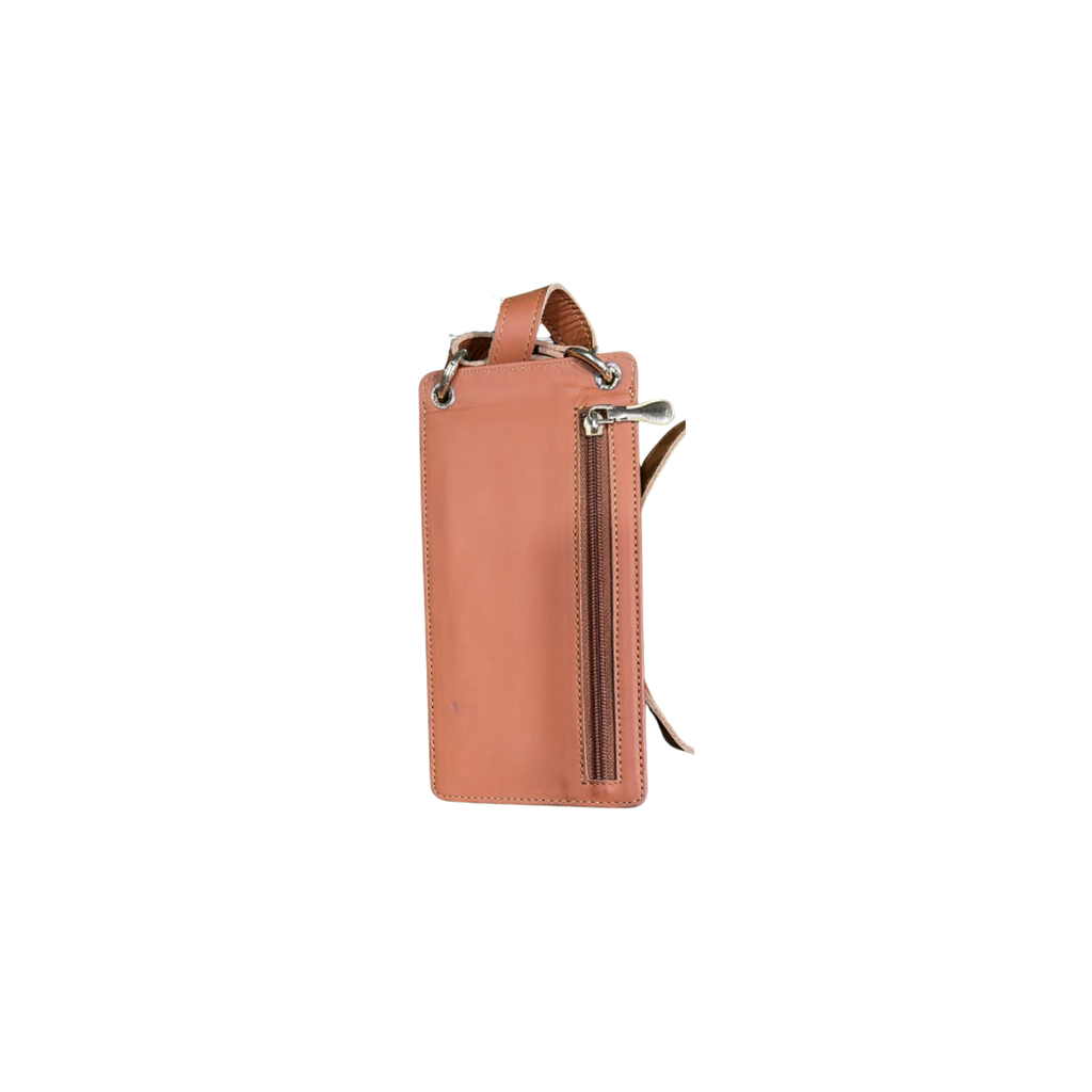 The LB-0802 Crossbody Bag — Brown