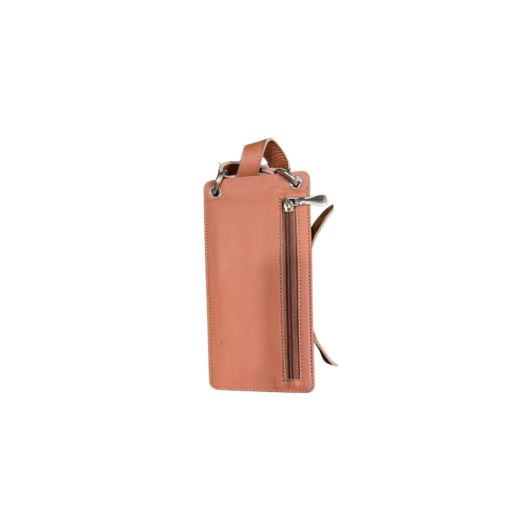 The LB-0802 Crossbody Bag — Brown
