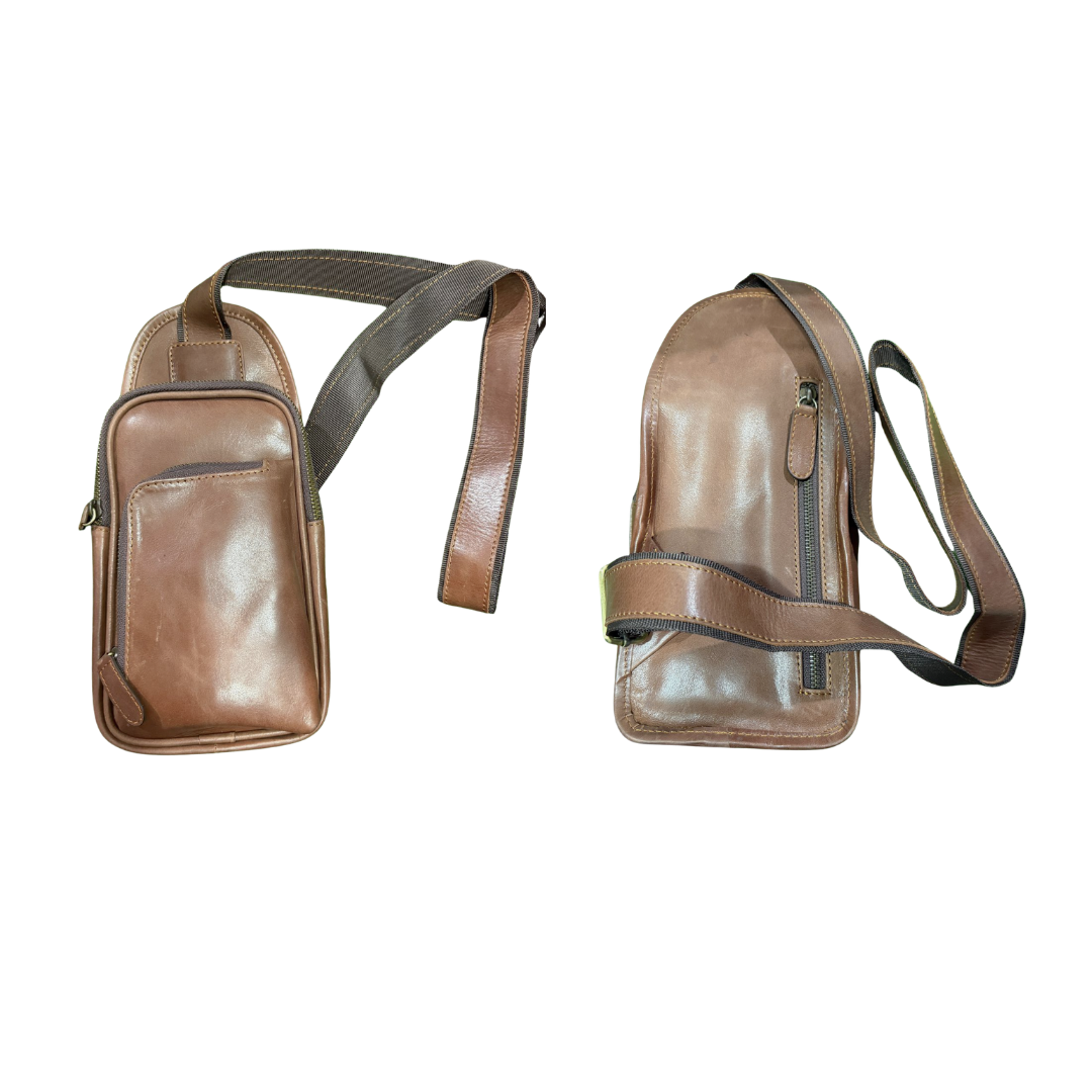 The LB-0901 Waist Bag — Brown