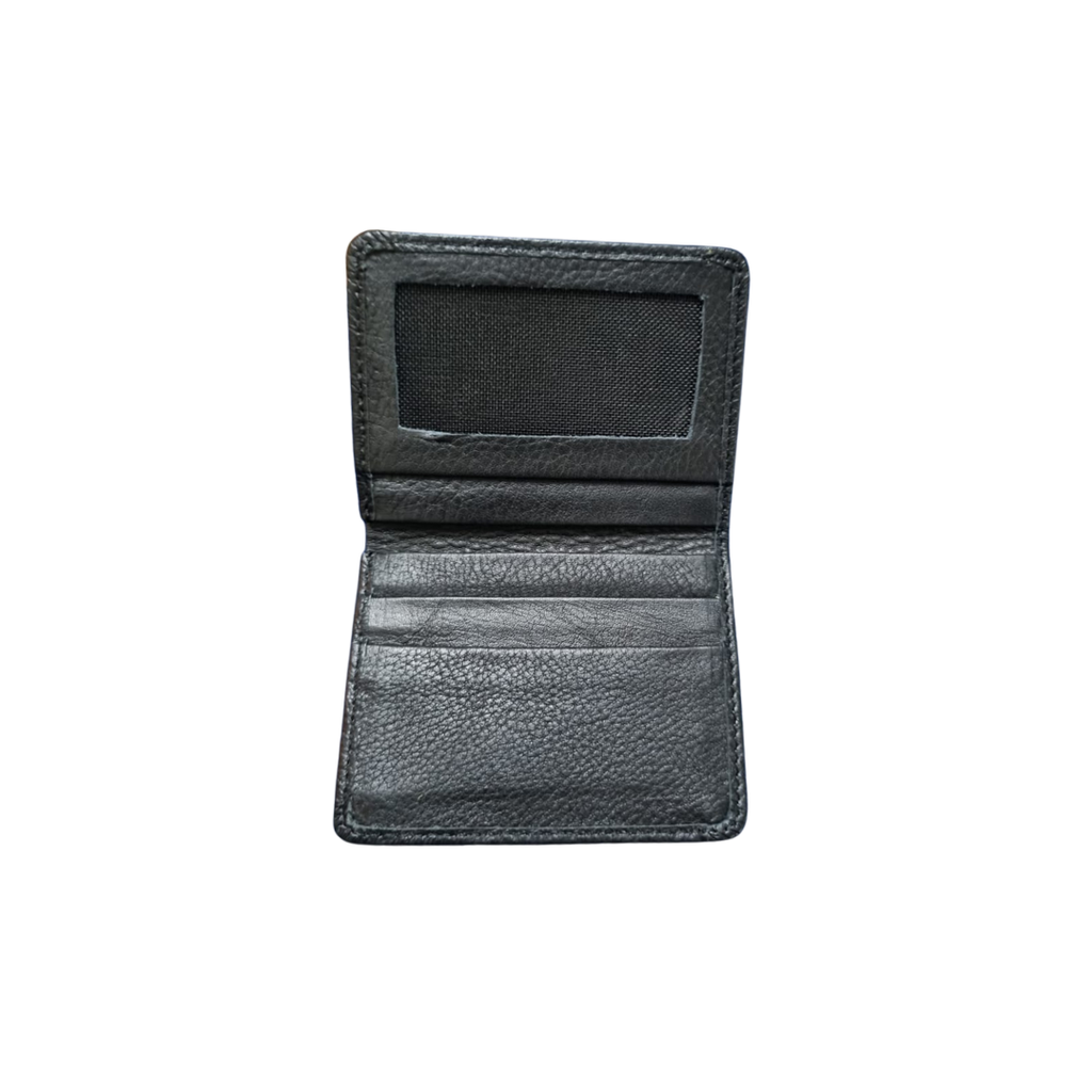 The LW-0061 Folding Cardholder — Black