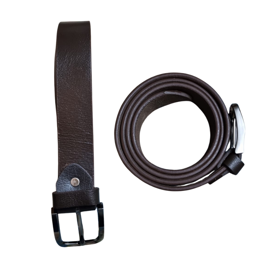 The Casual LT-0007 Buffalo Belt — Dark Brown