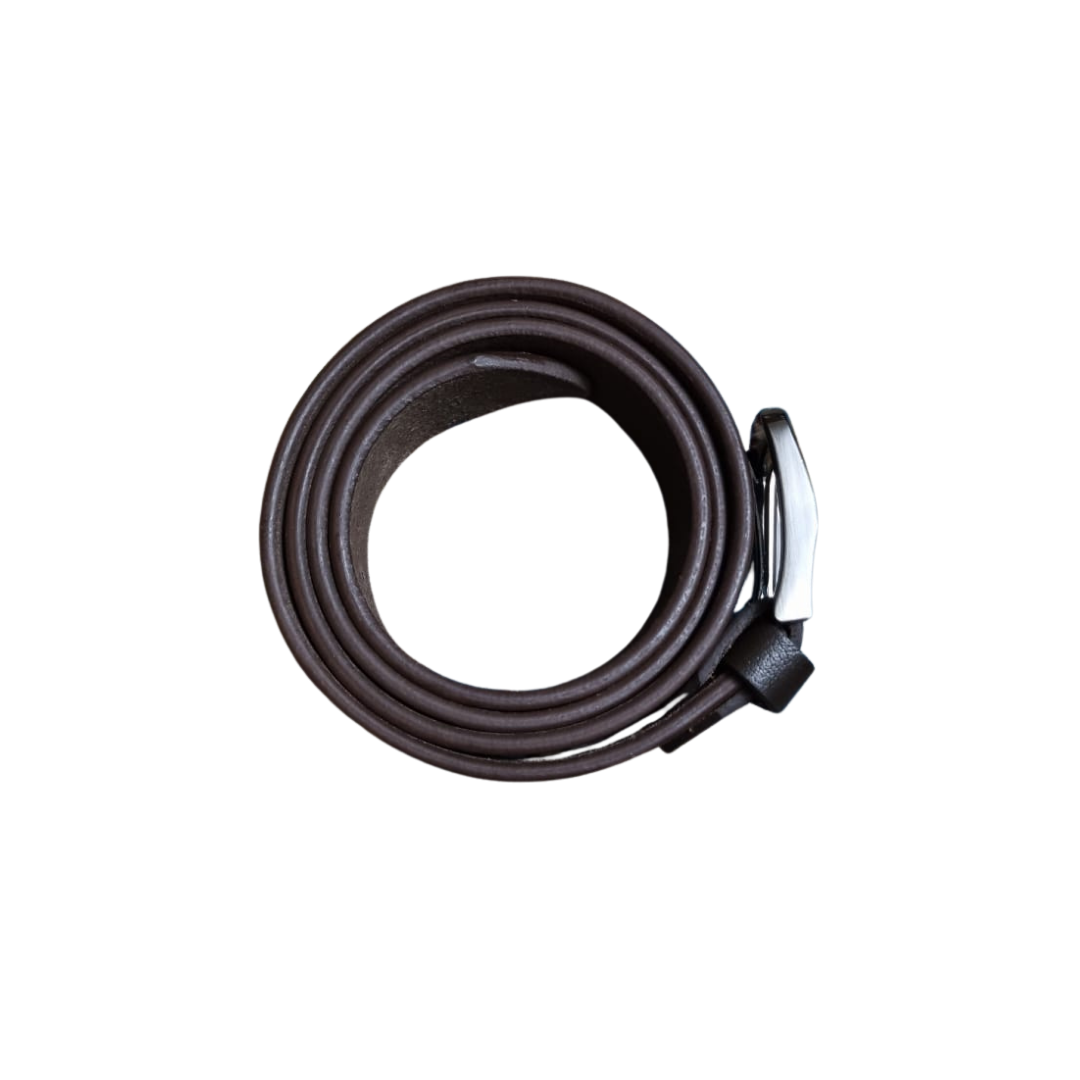 The Casual LT-0007 Buffalo Belt — Dark Brown