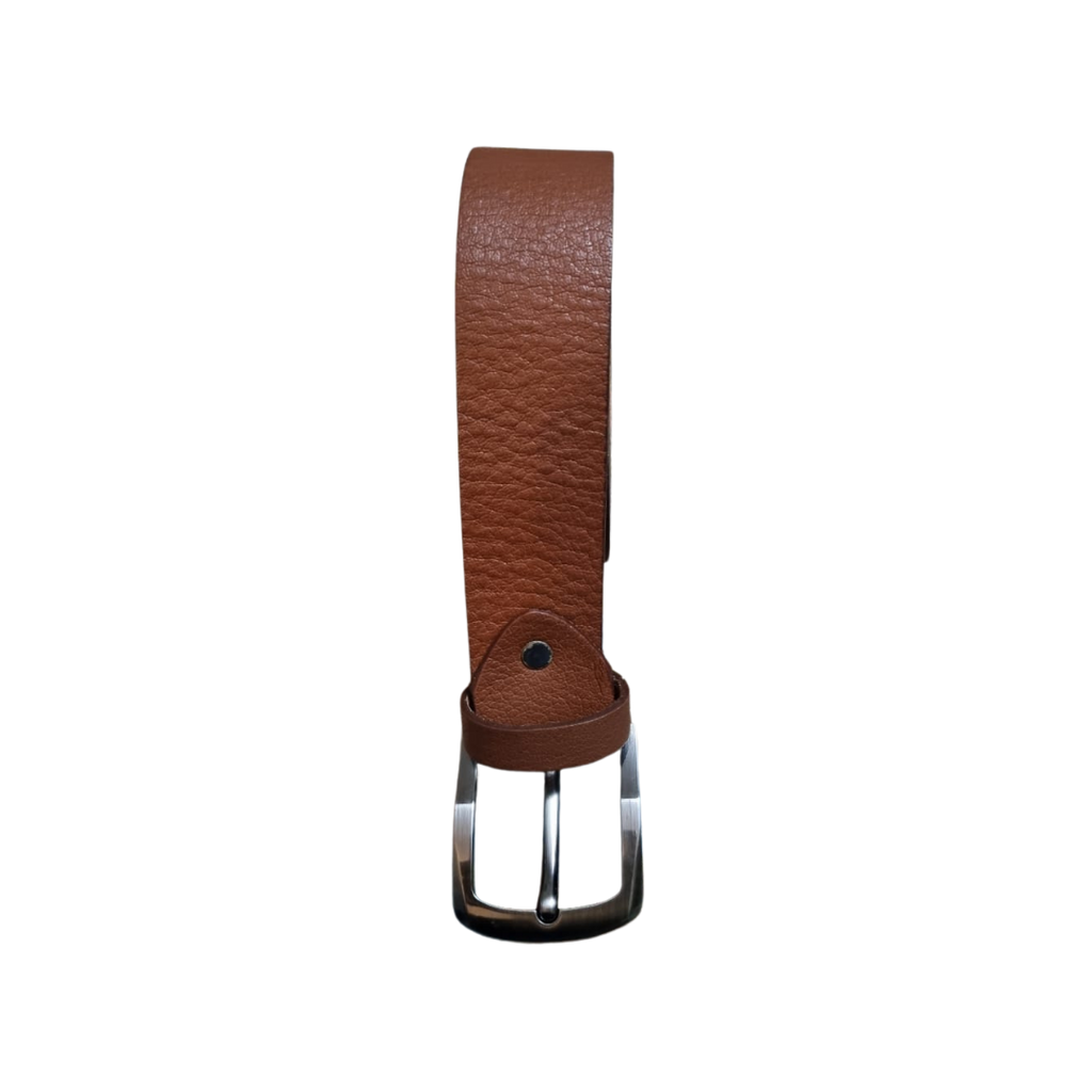 The LT-0005 Camel Leather Belt — Brown