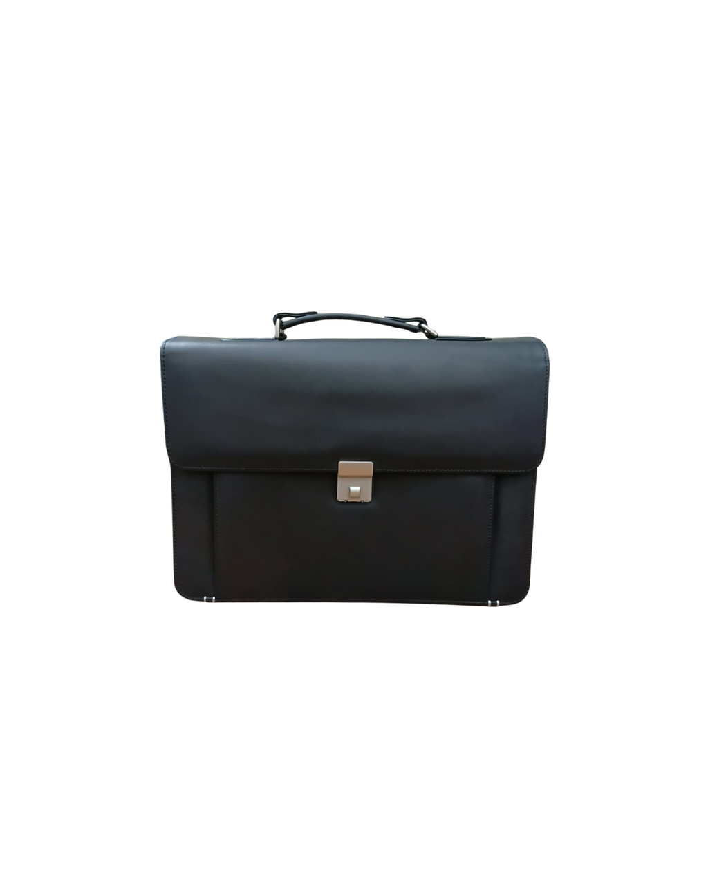 The Resurgent Briefcase — Plain Jet Black