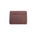 The LW-0003 Slim Cardholder — Maroon