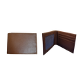 The LW-0214 Slim Billfold Wallet — Brown
