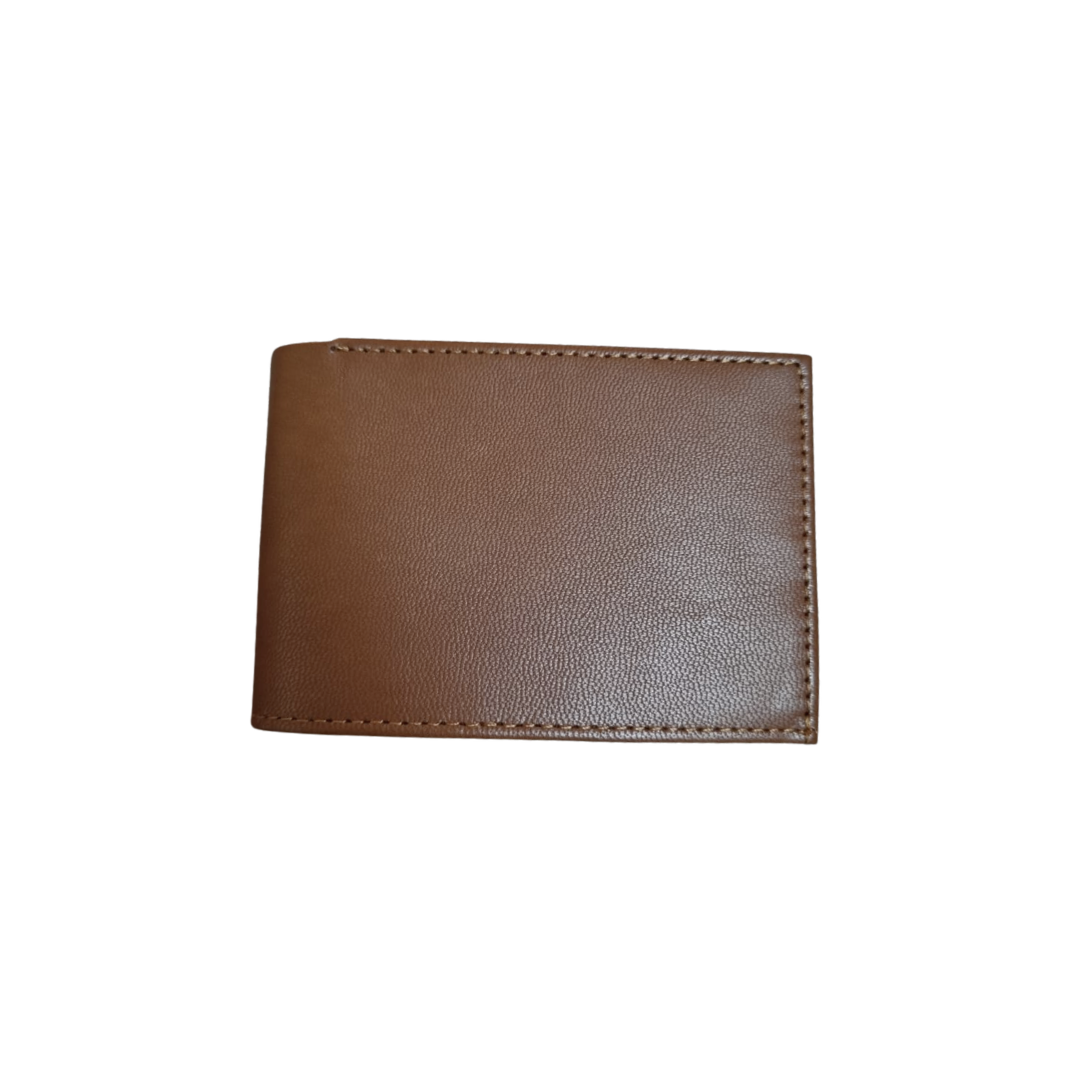 The LW-0214 Slim Billfold Wallet — Brown