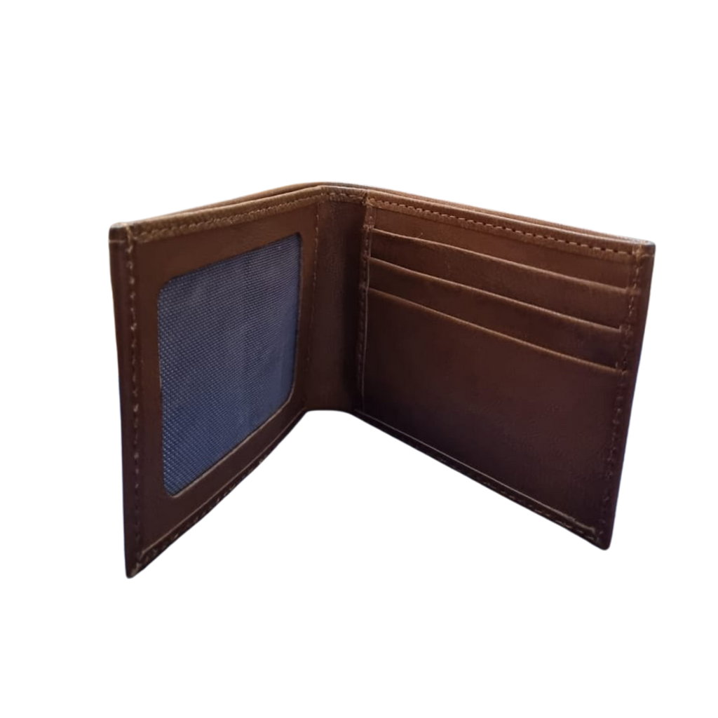 The LW-0214 Slim Billfold Wallet — Brown