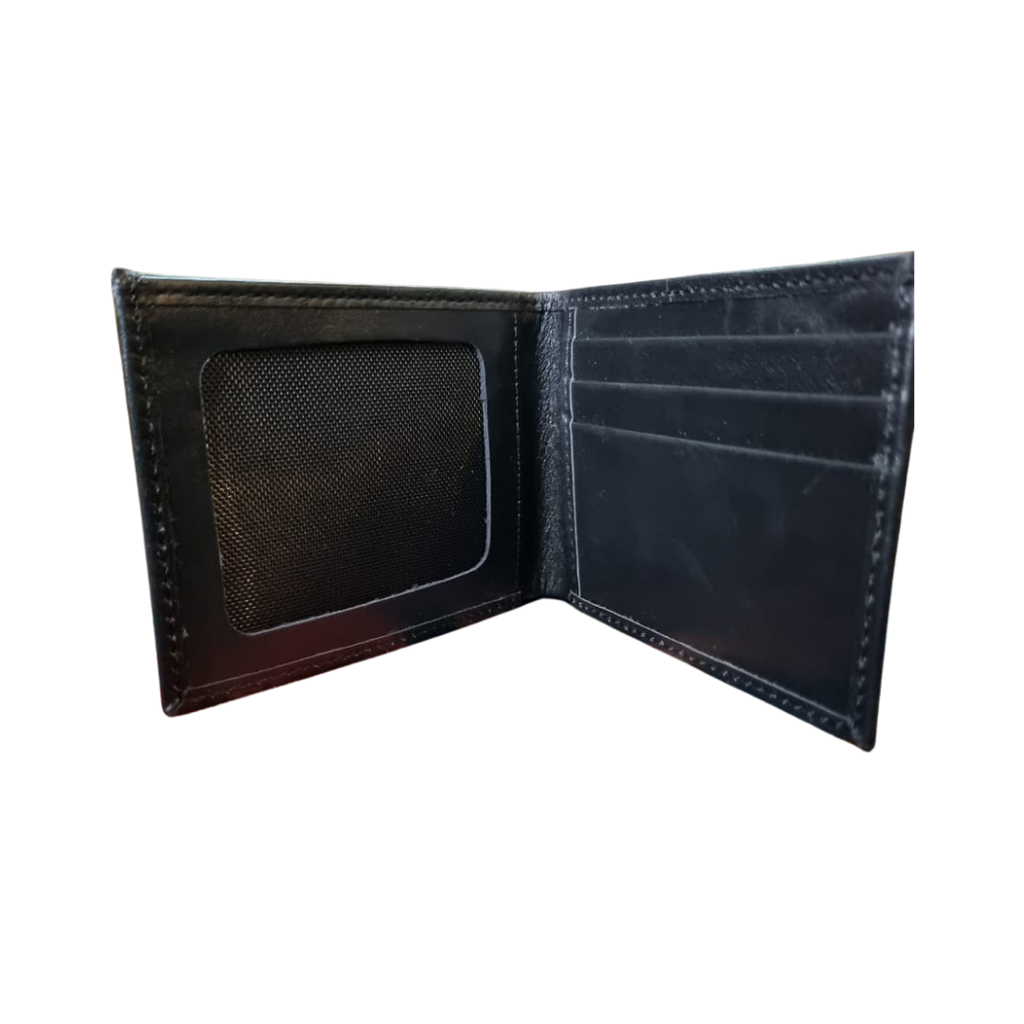 The LW-0214 Slim Billfold Wallet — Black