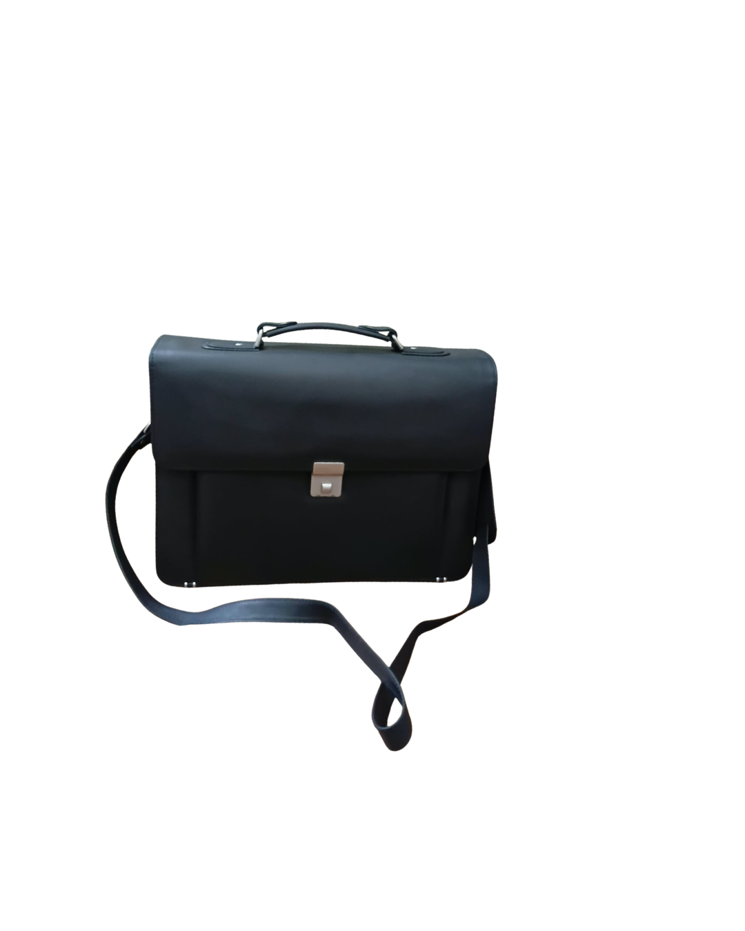 The Resurgent Briefcase — Plain Jet Black