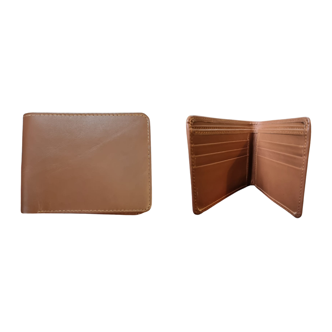 The LW-0217 Classic Billfold Wallet — Brown