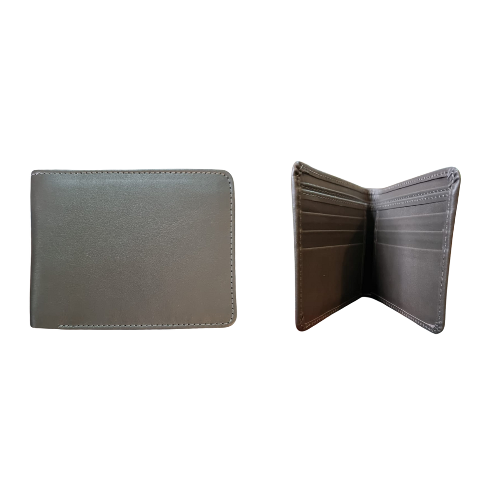 The LW-0217 Classic Billfold Wallet — Grey