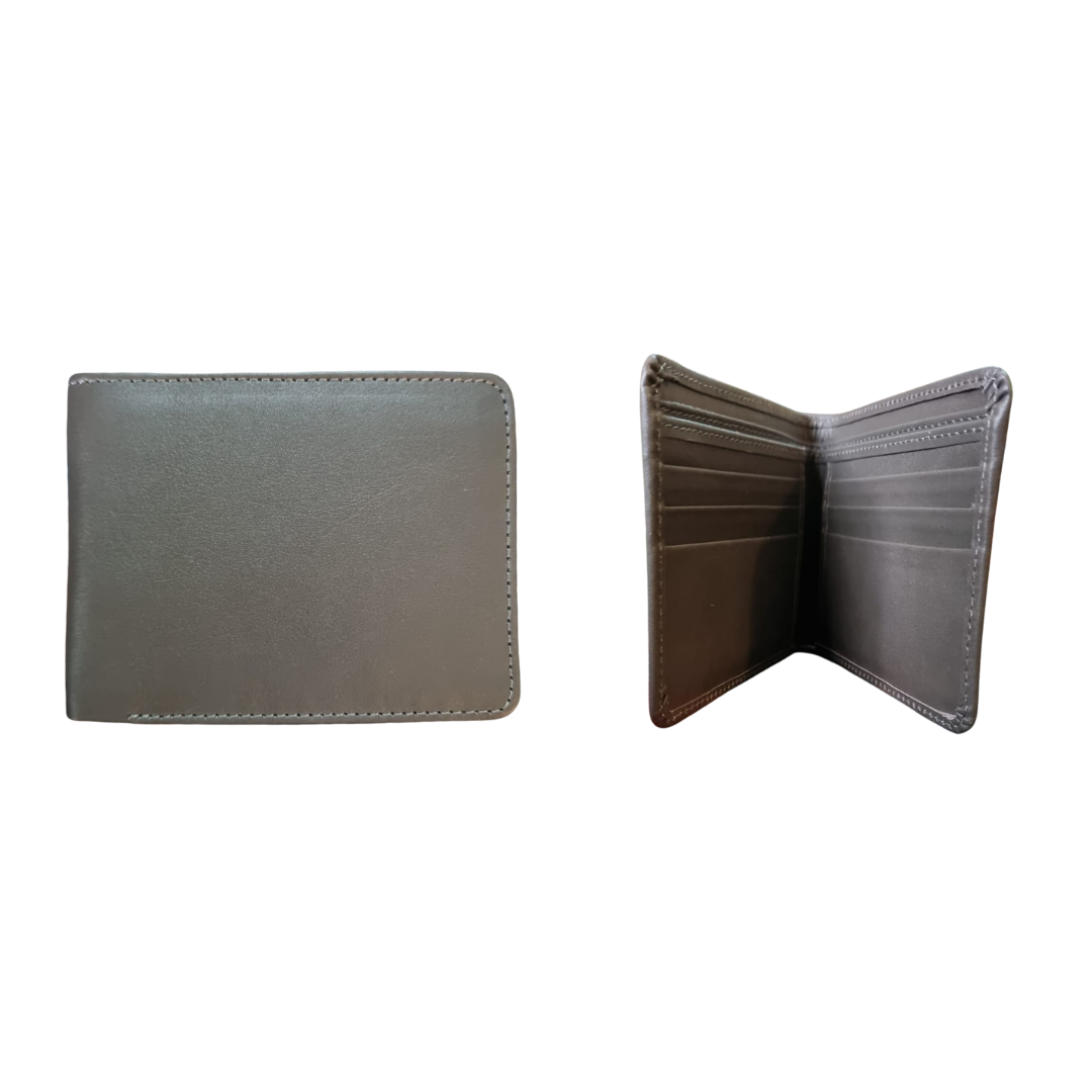 The LW-0217 Classic Billfold Wallet — Grey