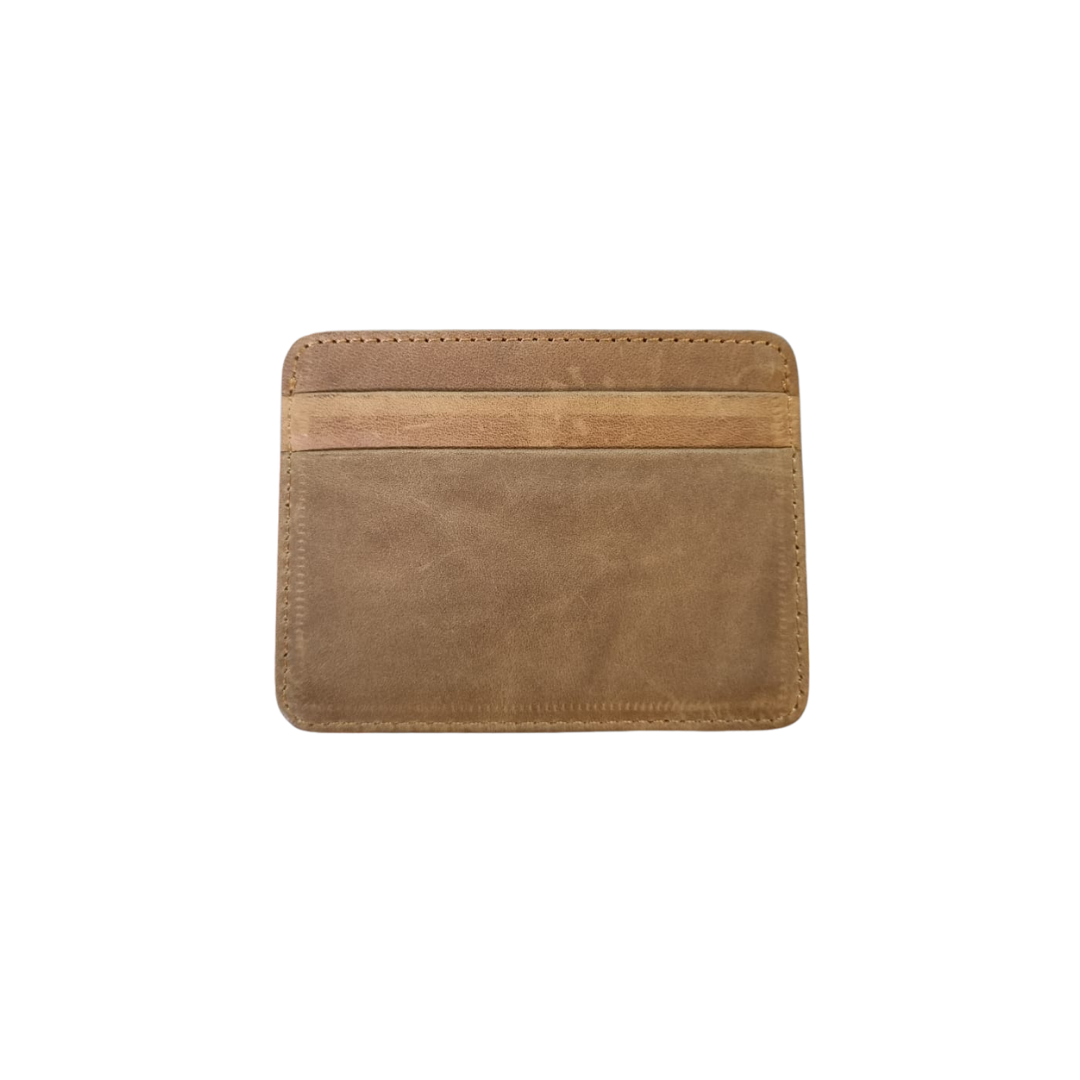 The LW-0003 Slim Cardholder — Brown