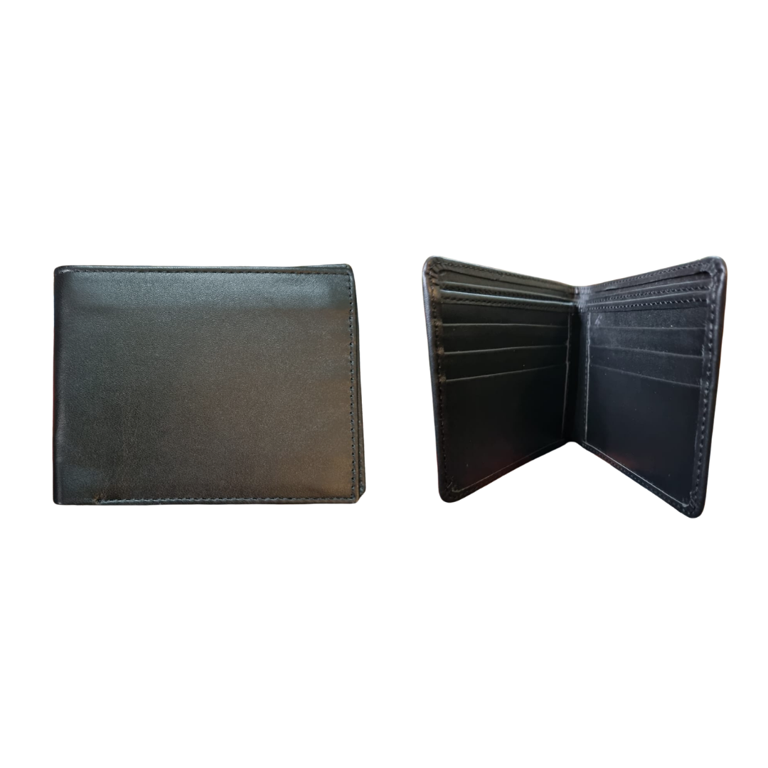 The LW-0217 Classic Billfold Wallet — Black