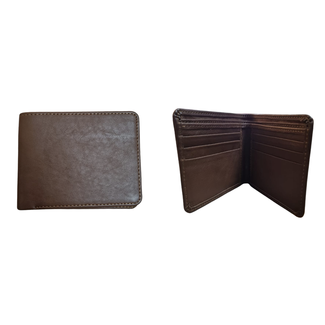 The LW-0217 Classic Billfold Wallet —  Dark Brown