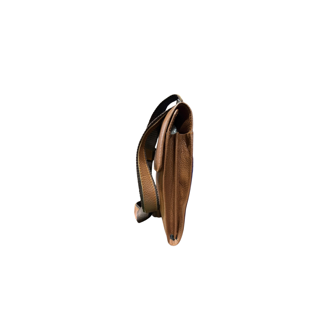 The LB-0804 Crossbody Bag — Brown