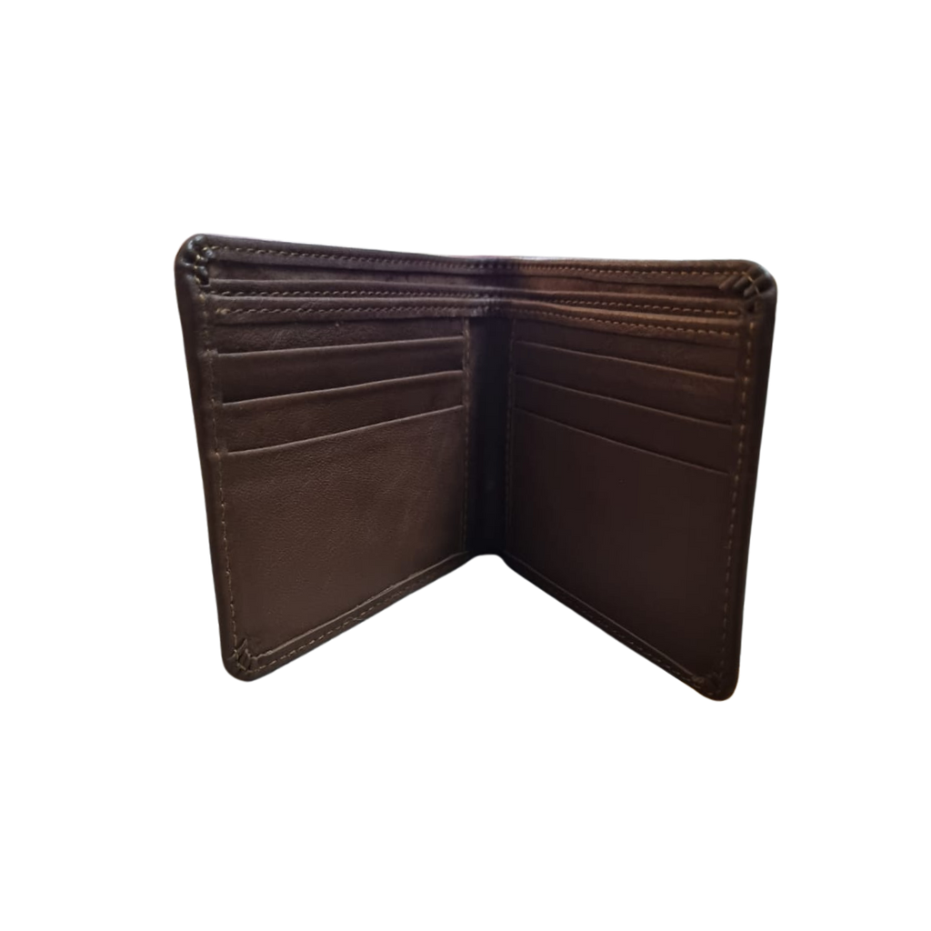 The LW-0217 Classic Billfold Wallet —  Dark Brown