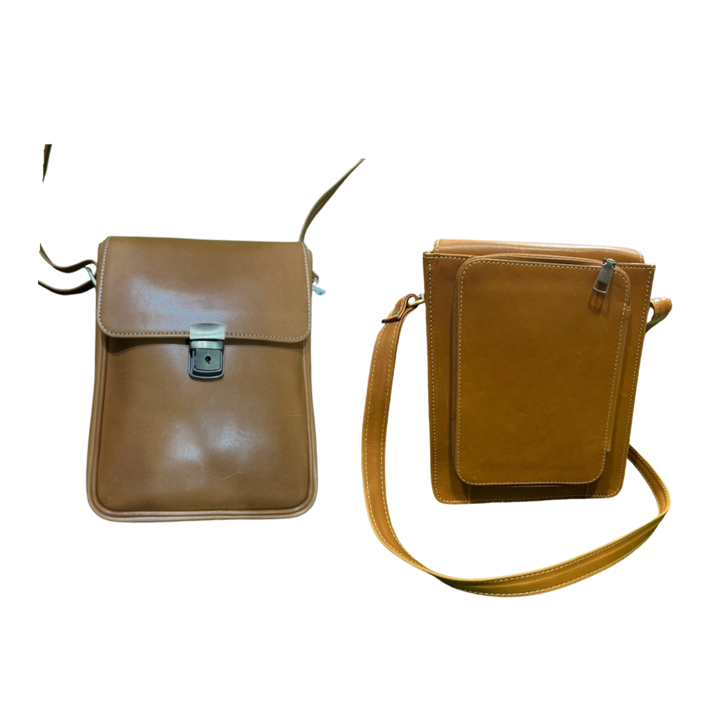 The LB-0801 Crossbody Bag — Brown